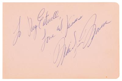 Lot #633 Marilyn Monroe Signature