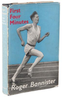 Lot #718 Roger Bannister Signed Book - First Four Minutes - Image 3