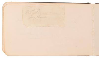 Lot #316 William T. Sherman, Wade Hampton, and Edwin Booth Signed Autograph Album - Image 2