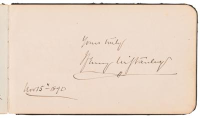 Lot #316 William T. Sherman, Wade Hampton, and Edwin Booth Signed Autograph Album - Image 5