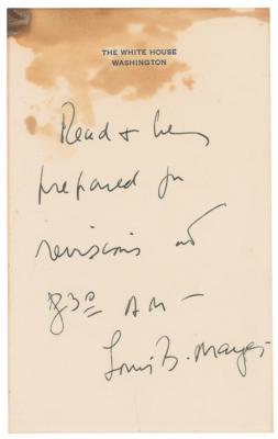 Lot #18 John F. Kennedy Autograph Letter Signed as