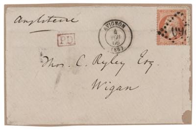 Lot #446 John Stuart Mill Autograph Letter Signed on William Lloyd Garrison - Image 2