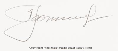 Lot #394 Alexei Leonov Signed Print - 'First Walk' (Ltd. Ed. #601/950) - Image 2