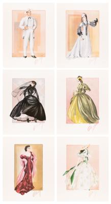 Lot #663 Gone with the Wind: Walter Plunkett Signed Limited Edition Costume Design Portfolio (Ltd. Ed. #324/1000) - Image 1