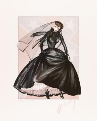 Lot #663 Gone with the Wind: Walter Plunkett Signed Limited Edition Costume Design Portfolio (Ltd. Ed. #324/1000) - Image 4