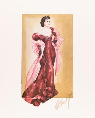 Lot #663 Gone with the Wind: Walter Plunkett Signed Limited Edition Costume Design Portfolio (Ltd. Ed. #324/1000) - Image 6