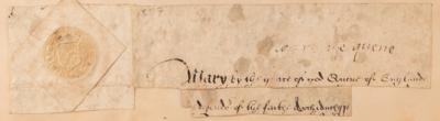 Lot #128 Queen Mary I Signature - Image 3