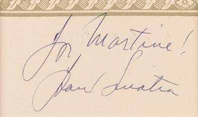 Lot #693 Frank Sinatra Signature - Image 2