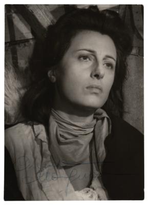 Lot #678 Anna Magnani Signed Photograph - Image 1