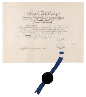 Lot #271 Queen Elizabeth II Document Signed