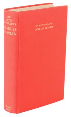 Lot #649 Charlie Chaplin Signed Book - My Autobiography - Image 3