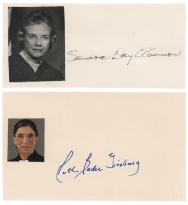 Lot #222 Ruth Bader Ginsburg and Sandra Day