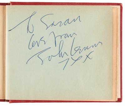 Lot #460 Beatles Signatures: McCartney, Lennon, and Starr - Image 2