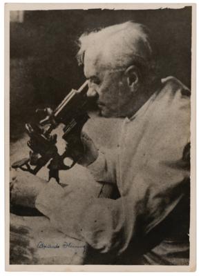 Lot #221 Alexander Fleming Signed Photograph - Image 1