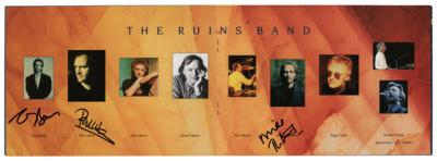 Lot #545 Genesis Signed 1993 Cowdray Ruins Concert Program - Image 1