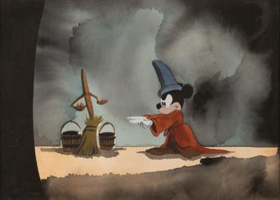 Lot #759 Mickey Mouse concept painting from