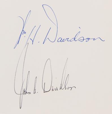 Lot #230 Harley-Davidson: William H. and John A. Davidson Signed Book - The Story of Harley-Davidson - Image 2