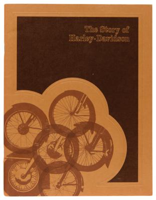 Lot #230 Harley-Davidson: William H. and John A. Davidson Signed Book - The Story of Harley-Davidson - Image 3