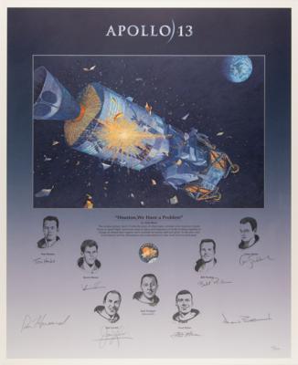 Lot #353 Apollo 13 Multi-Signed (8) Limited