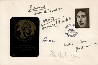 Lot #246 King Edward VIII, Wallis Simpson, and