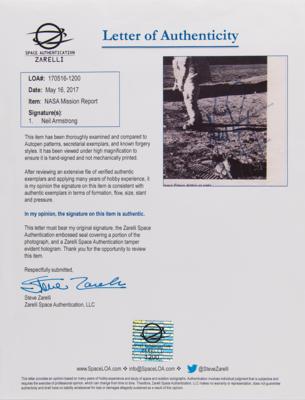 Lot #365 Neil Armstrong (2) Signed Items - Image 4