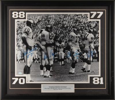 Lot #729 Minnesota Vikings 'Purple People Eaters'