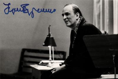 Lot #643 Ingmar Bergman Signed Photograph