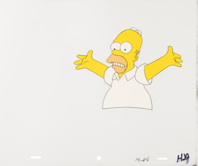 Lot #905 Homer Simpson production cel from The