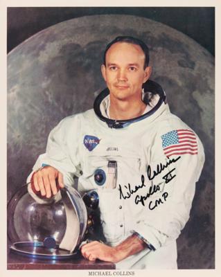 Lot #342 Apollo 11 (3) Signed Photographs - Uninscribed NASA WSS Lithos - Image 4