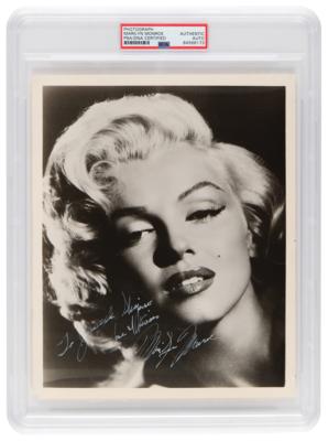 Lot #1211 Marilyn Monroe Signed Photograph