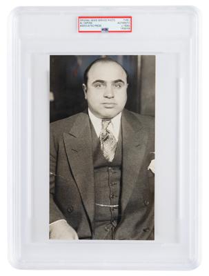 Lot #1074 Al Capone Original 'Type I' Photograph