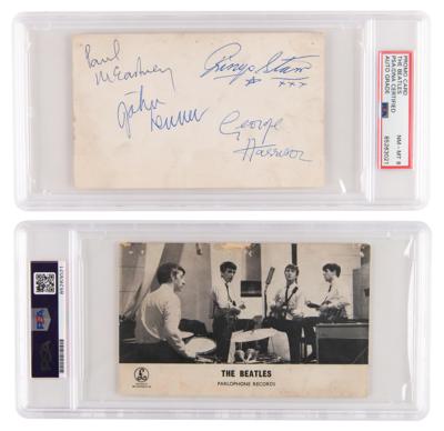 Lot #1169 Beatles Signed 1963 Parlophone Promo