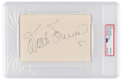 Lot #1152. Walt Disney Signature - PSA NM-MT 8