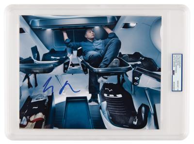 Lot #1061 Elon Musk Signed Photograph - PSA GEM