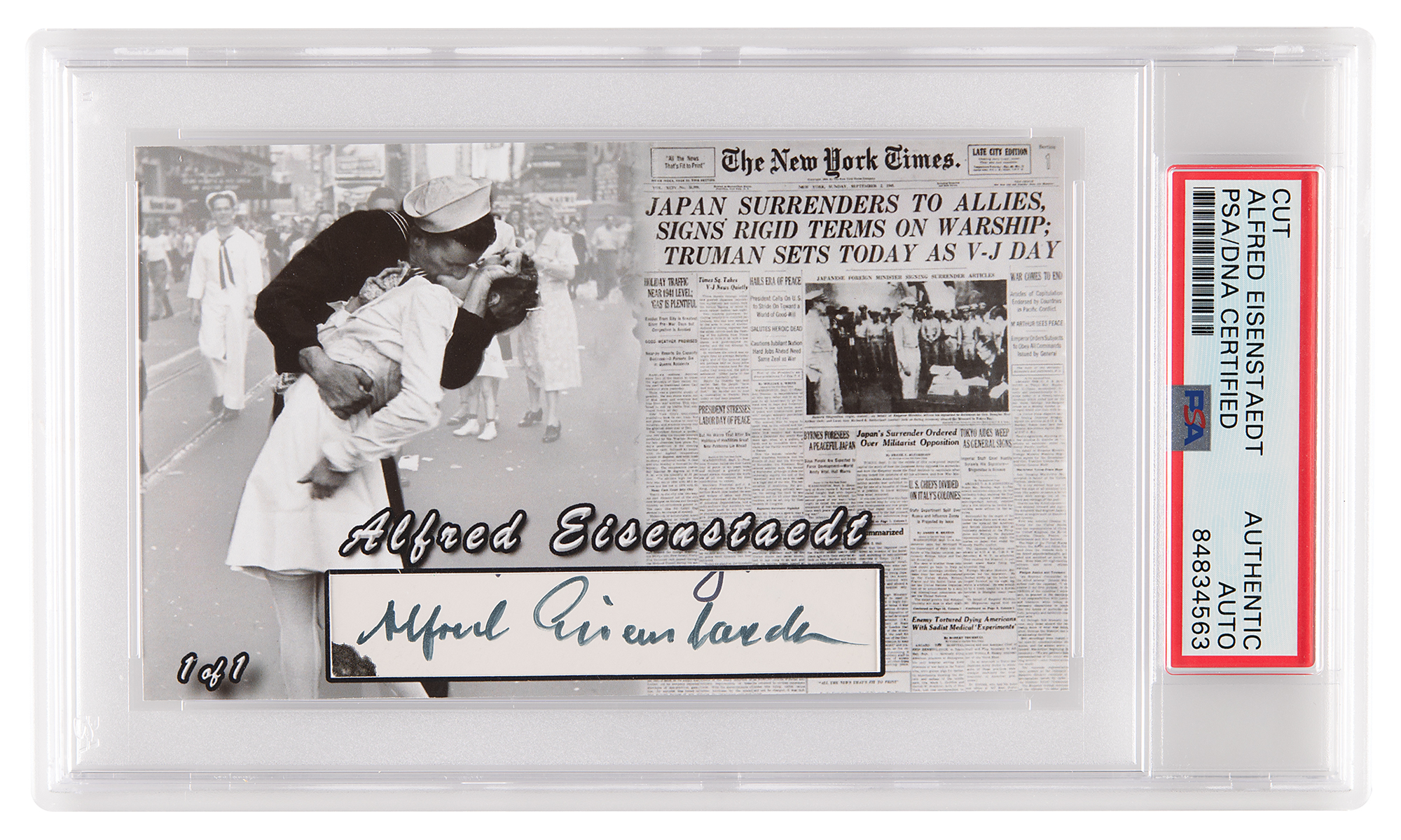 Lot #1290 Alfred Eisenstadt Signature