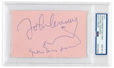 Lot #1170 Beatles: John Lennon and Yoko Ono