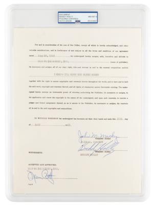 Lot #1172 Buddy Holly and Norman Petty Signed