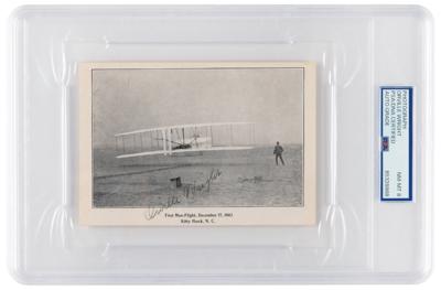 Lot #1129 Orville Wright Signed 'First Flight'