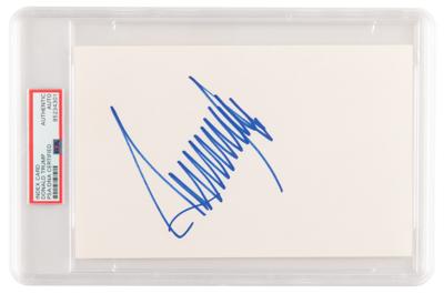 Lot #1045 Donald Trump Signature - Image 1