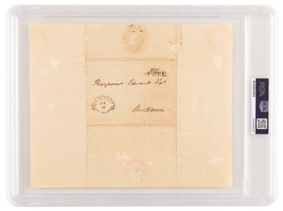 Lot #1082 Aaron Burr Autograph Letter Signed - Image 3