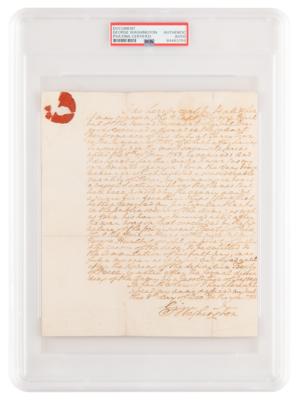 Lot #1001 George Washington Autograph Document