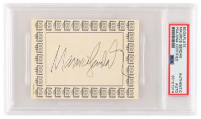 Lot #1166 Maurice Sendak Signature