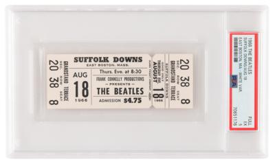 Lot #1180 Beatles 1966 Suffolk Downs Concert