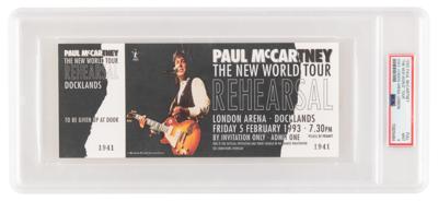 Lot #1185 Beatles: Paul McCartney 1993 London