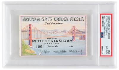 Lot #1296 Golden Gate Bridge Opening