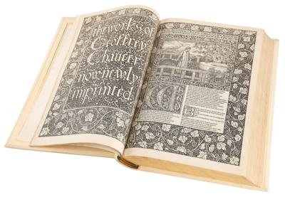 Lot #4032 Kelmscott Chaucer: The Works of Geoffrey Chaucer by Kelmscott Press (1896) - 'The finest book since Gutenberg' - Image 1