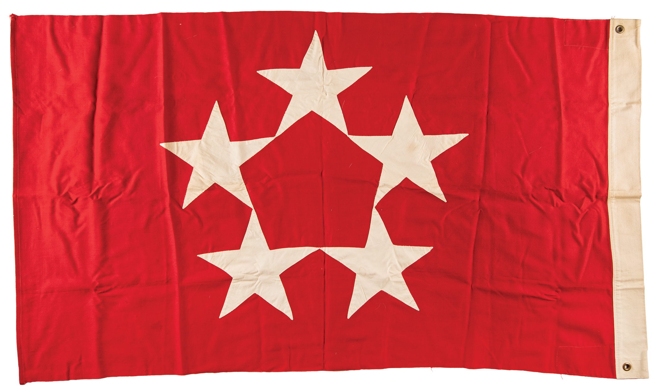 Lot #4029 Omar Bradley's Five-Star General Flag,