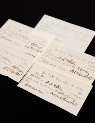 Lot #4006 Brigham Young Rare Complete Set of