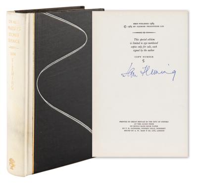 Lot #4037 Ian Fleming Limited Edition Signed Book
