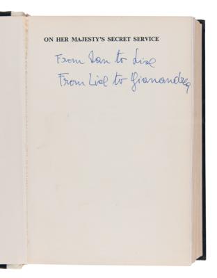 Lot #4037 Ian Fleming Limited Edition Signed Book - On Her Majesty's Secret Service, Presented to His Lover - Image 5